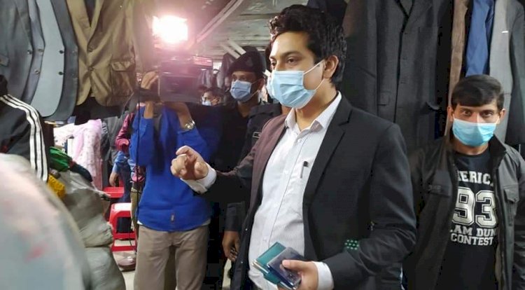 স্বাস্থ্যবিধি মানতে রংপুর জেলা প্রশাসনের ভ্রাম্যমান আদালত
