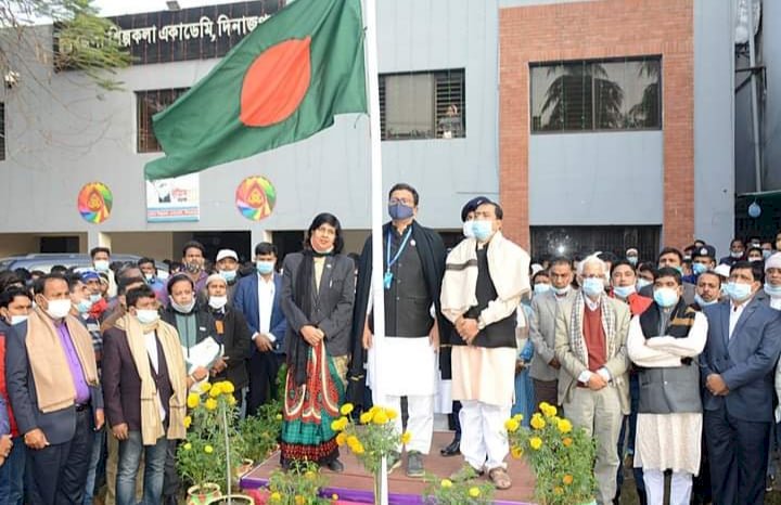 দিনাজপুর হানাদার মুক্ত দিবস পালিত