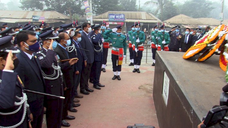 রংপুরে যথাযোগ্য মর্যাদায় মহান বিজয় দিবস পালন