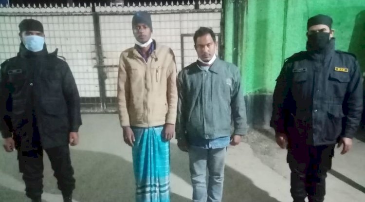 রংপুরে গাঁজাসহ ২ মাদক ব্যবসায়ী গ্রেফতার
