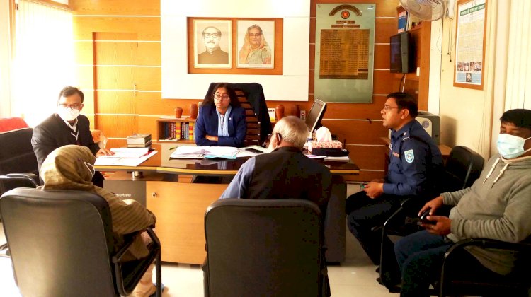 গঙ্গাচড়ায় করোনা ভাইরাস ভ্যাকসিন প্রদানে সভা অনুষ্ঠিত