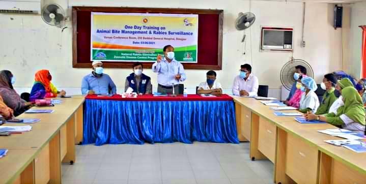 দিনাজপুরে জলাতঙ্ক রোগ সম্পর্কেসচেতনতা বিষয়ক কর্মশালা অনুষ্ঠিত