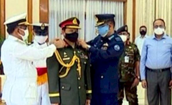 দায়িত্ব গ্রহণ করলেন সেনাপ্রধান জেনারেল শফিউদ্দিন