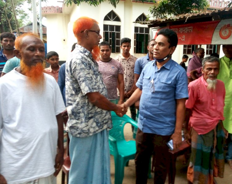 গঙ্গাচড়ায় আঃ লীগের মনোনয়ন প্রত্যাশী সাজু'র গণসংযোগ