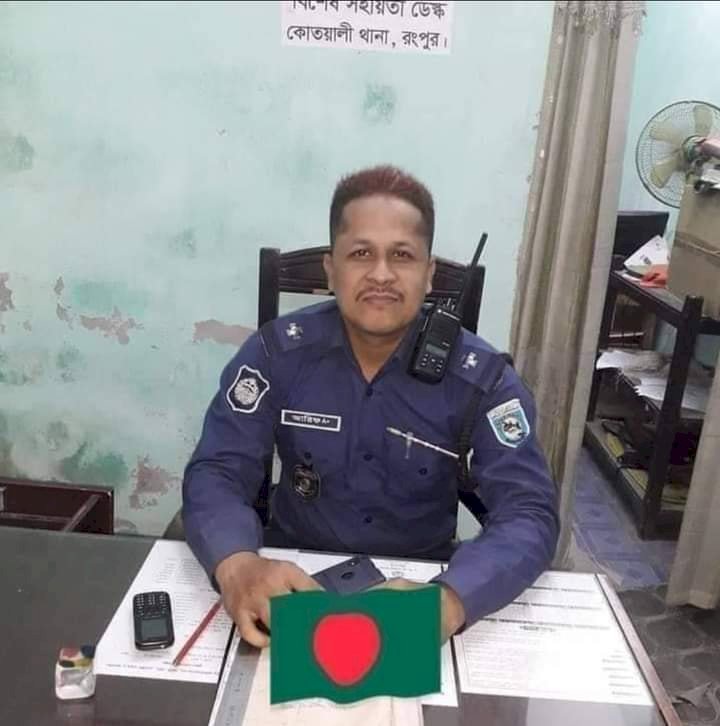 রংপুরে বাসের ধাক্কায় আহত এএসআইয়ের মৃত্যু