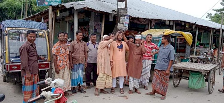 আলমবিদিতরে কর্মজীবী মানুষের সাথে আনিছের গণসংযোগ