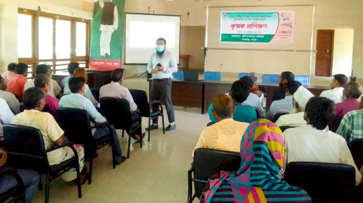 গঙ্গাচড়ায় কৃষক প্রশিক্ষণ