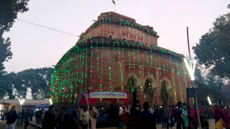 দিনাজপুরে শ্রী শ্রী কান্তজীউ মন্দিরে রাস উৎসব উদ্বোধন