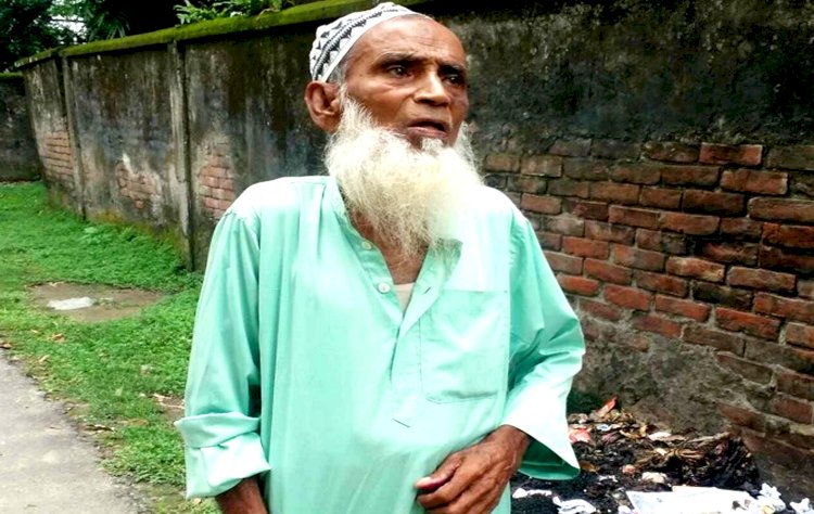 কুড়িগ্রামে ছেলেকে জমি লিখে না দেয়ায় বাবাকে বাড়ি থেকে বের করে দেয়ার অভিযোগ