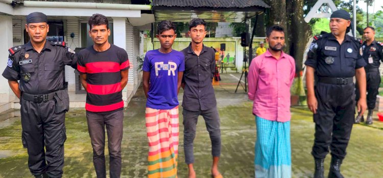 রংপুর র্যাবের অভিযানে অটোরিক্সা চালক হত্যা মামলায় সিরাজ গ্যাং গ্রেফতার