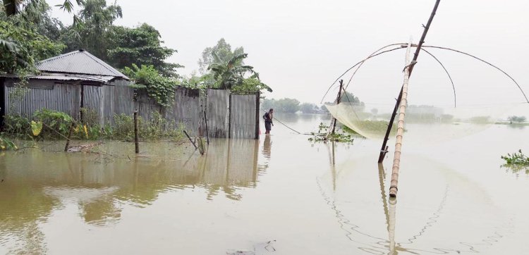 রংপুরে বন্যা পরিস্থিতির কিছুটা উন্নতি 