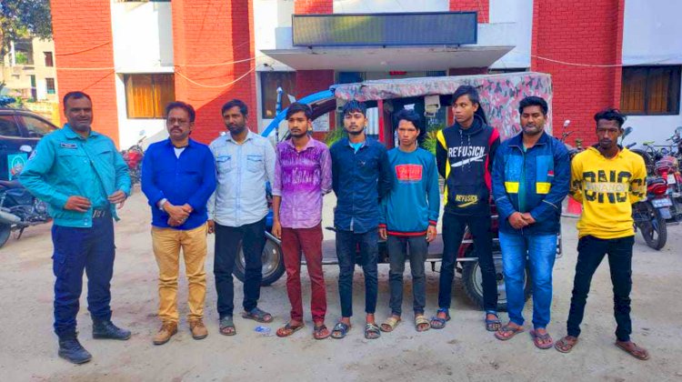 রংপুরে মহানগর কৃষক দলের আহ্বায়কসহ আটক ১০